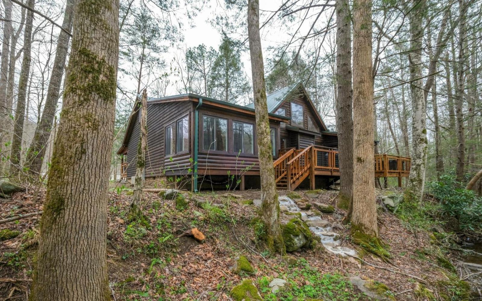 Вилла Shady Creek Гатлинбург Экстерьер фото