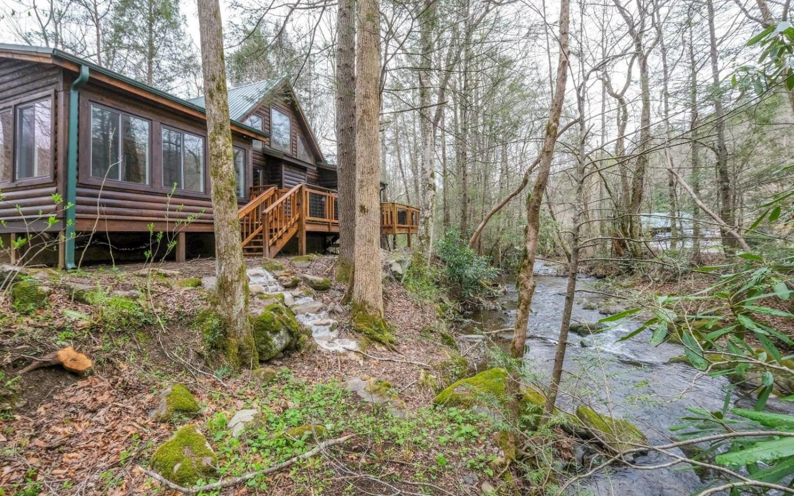 Вилла Shady Creek Гатлинбург Экстерьер фото